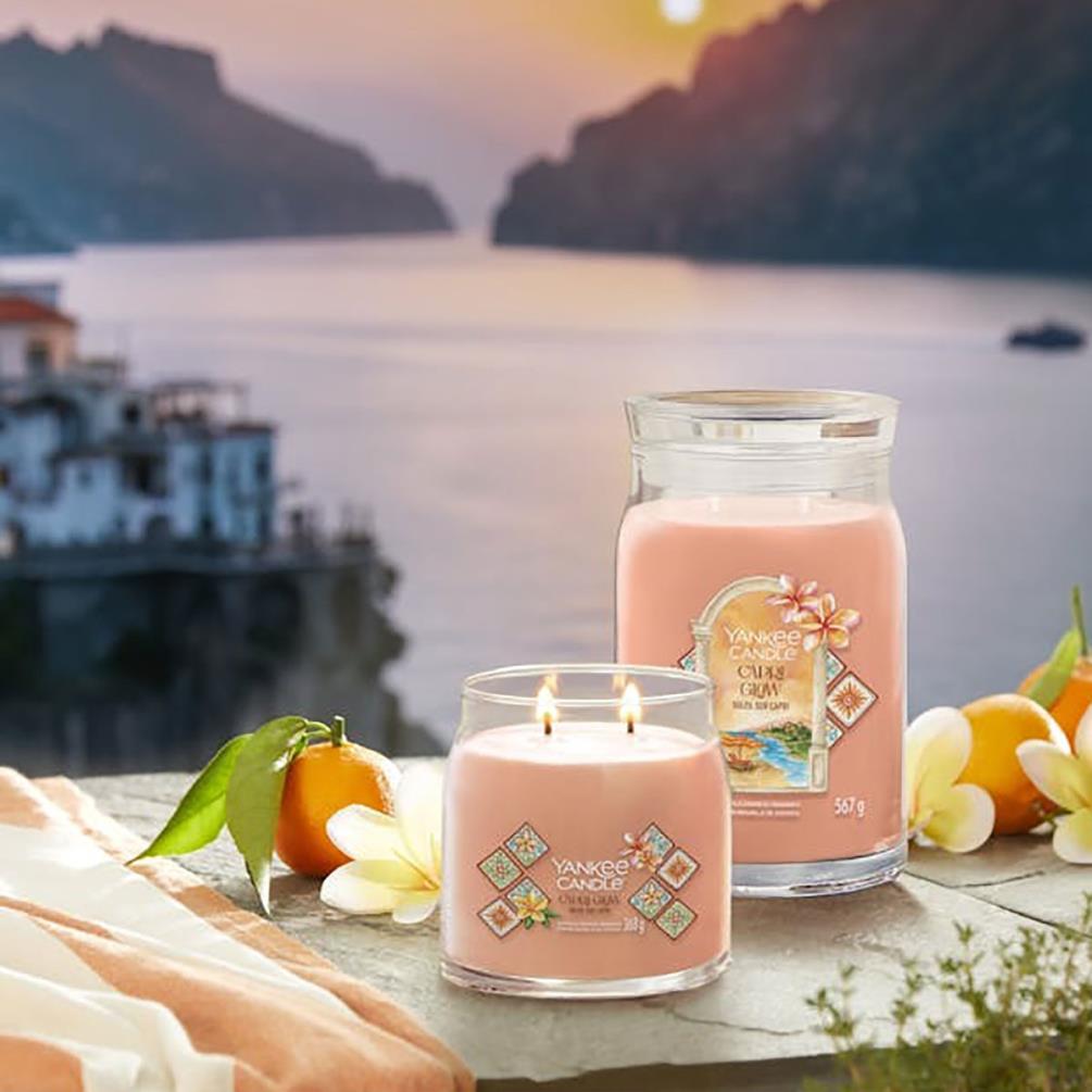 Yankee Candle Capri Glow Medium Jar Extra Image 2